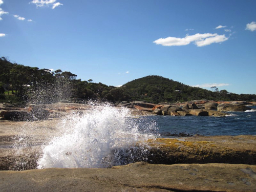 19 - The blowhole at Bicheno, Tasmania