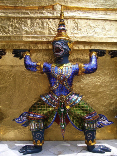 33 - Guardian Figure, Royal Palace Temple, Thailand