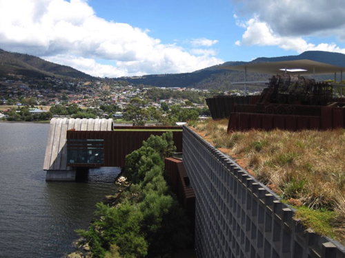 11 - View from the top of the MONA, Hobart